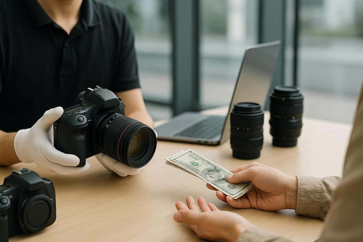 新竹相機收購估價流程，專人現場檢測單眼與鏡頭